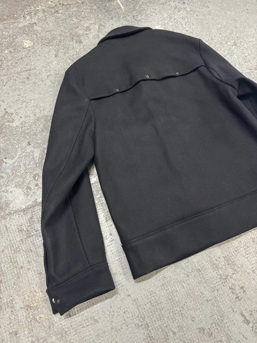 AW2016 Acne studios Black Wool Structural Jacket (M) 5