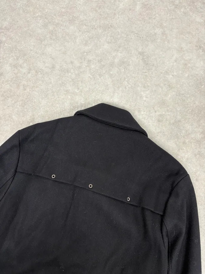 AW2016 Acne Studios Black Wool Structural Jacket LOoTFpe 6