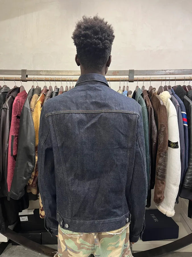 AW2016 Acne Studios Blue Brut Denim Jacket hHdvqWY 1