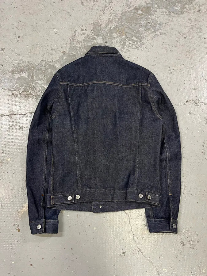 AW2016 Acne Studios Blue Brut Denim Jacket hHdvqWY 5