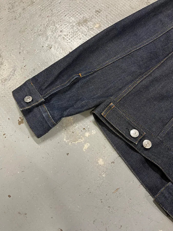 AW2016 Acne Studios Blue Brut Denim Jacket hHdvqWY 6