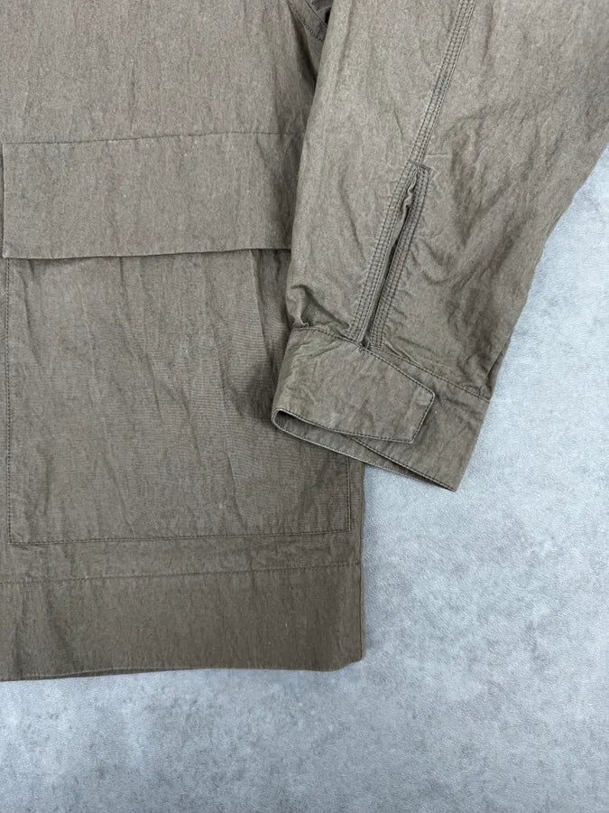 AW2016 Acne Studios Camel Solar Ribbon Windbreaker Jacket WPmFXVu 7