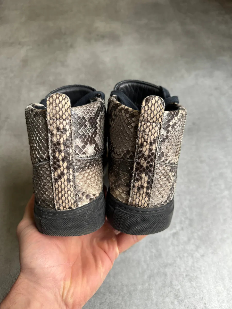 AW2016 Balenciaga Arena High Python Leather IYkifBP 4