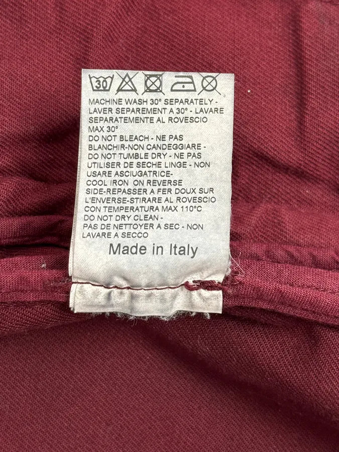 AW2016 Balmain Burgundy Red Biker Jacket qbnEtHu 11