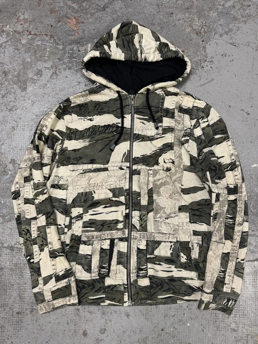 AW2016 Cavalli Military Urban Zip-up Sweatshirt zetbeye 0