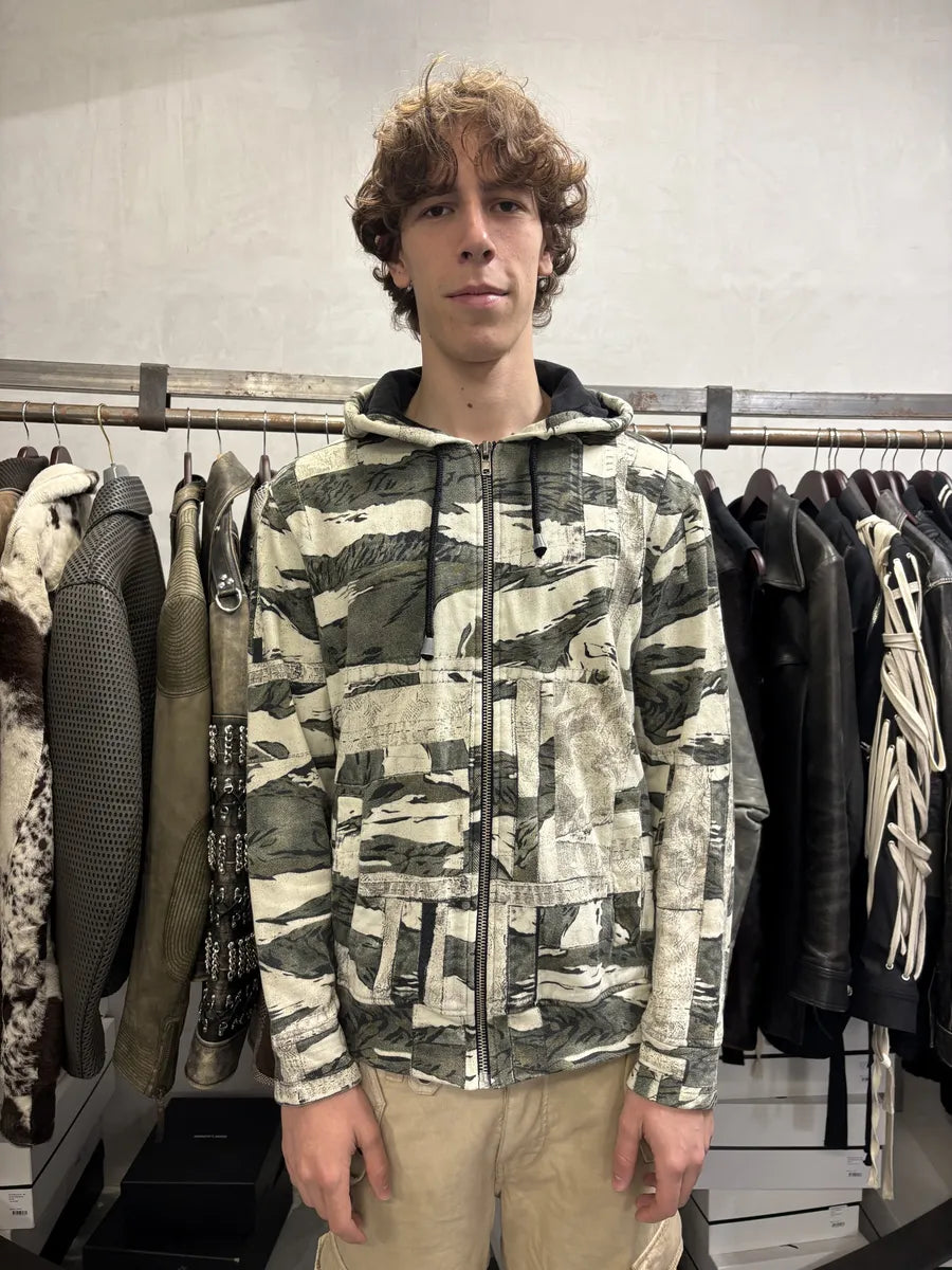 AW2016 Cavalli Military Urban Zip-up Sweatshirt zetbeye 2
