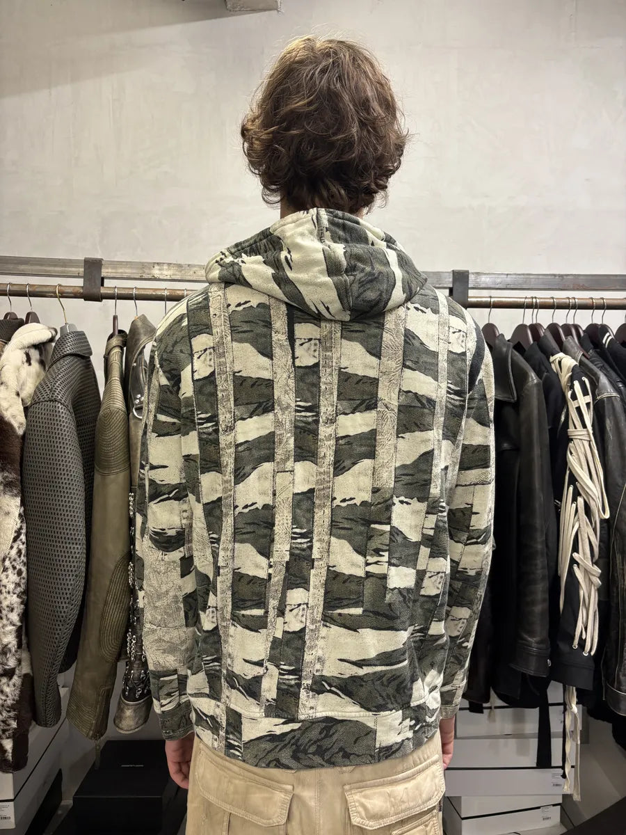 AW2016 Cavalli Military Urban Zip-up Sweatshirt zetbeye 3