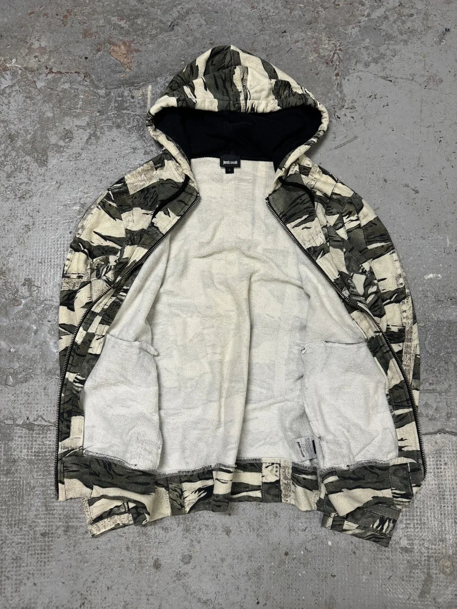 AW2016 Cavalli Military Urban Zip-up Sweatshirt zetbeye 7