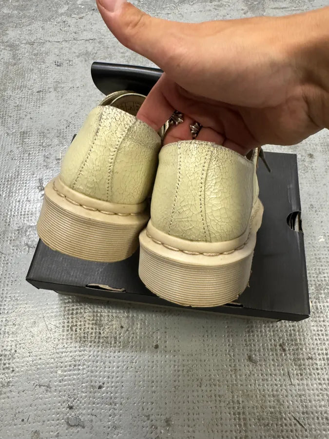 AW2016 Dr Martens x Marni Cream Cracked Leather Loafers (41eu/us8) TtvRLgm 4