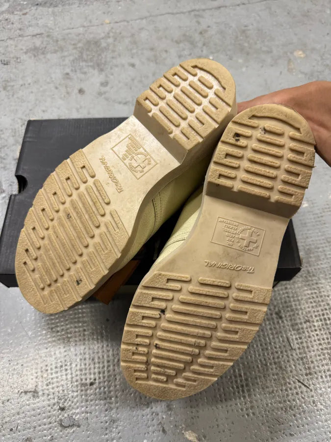 AW2016 Dr Martens x Marni Cream Cracked Leather Loafers (41eu/us8) TtvRLgm 5