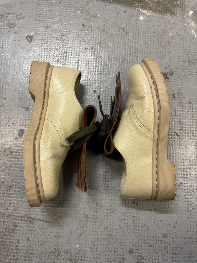 AW2016 Dr Martens x Marni Cream Cracked Leather Loafers (41eu/us8) TtvRLgm 6