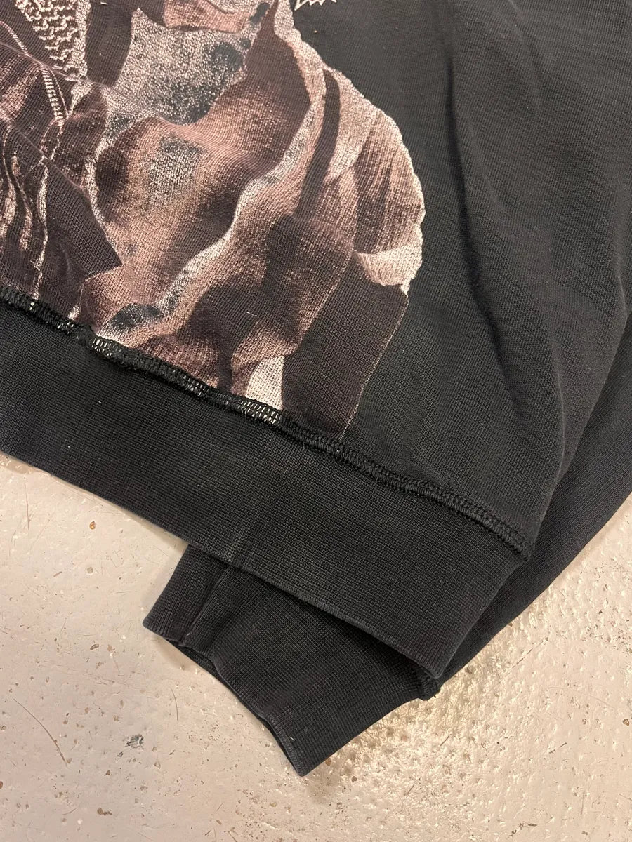 AW2016 Dsquared2 Black Rock Skeleton Hoodie UcQGBwv 6