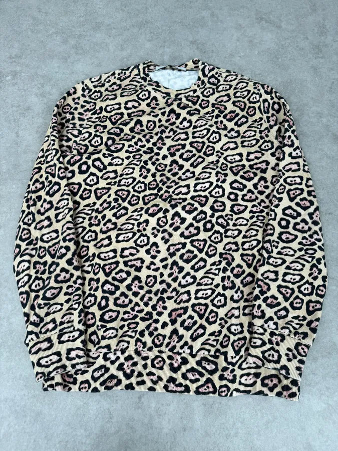 AW2016 Givenchy Beige Leopard Sweater by Riccardo Tisci lZTKDdU 0