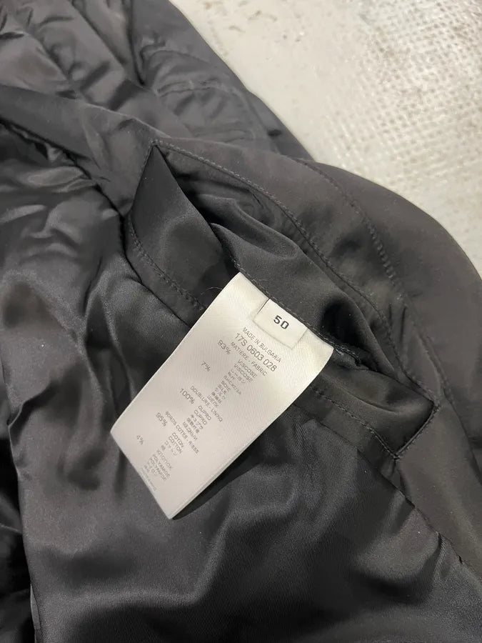 AW2016 Givenchy Black Asymmetrical 2 Zips Bomber Jacket XPFpENA 10