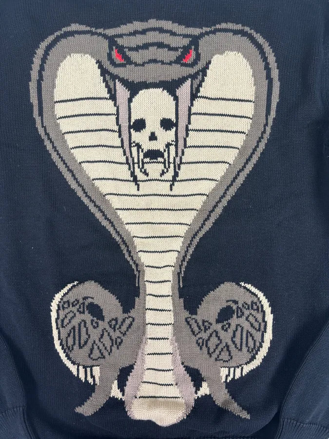 AW2016 Givenchy Black Cobra Sweater by Ticcardo Tisci HNULwtE 6