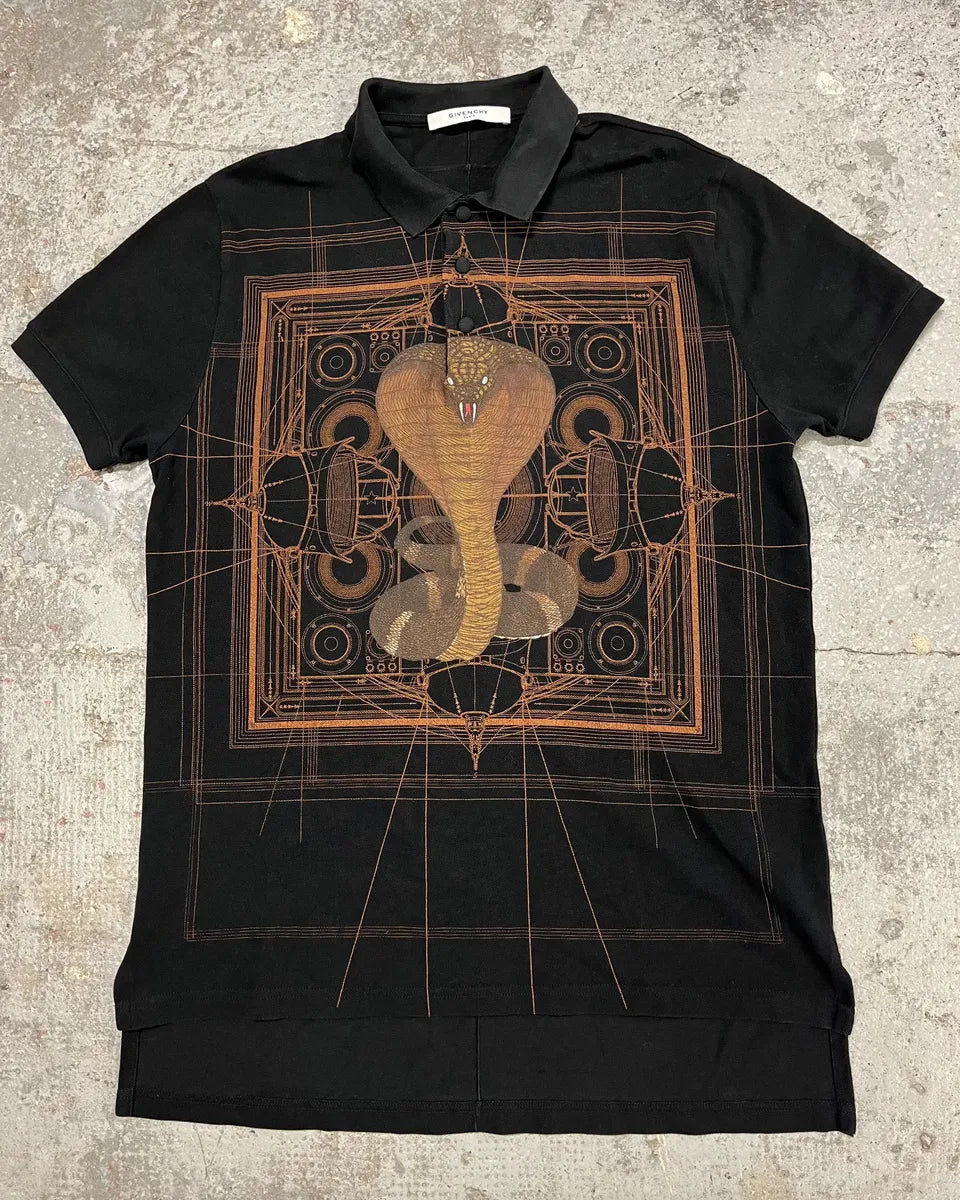 AW2016 Givenchy Cobra Polo Shirt by Riccardo Tisci (M/L) ZgfOBxA 0