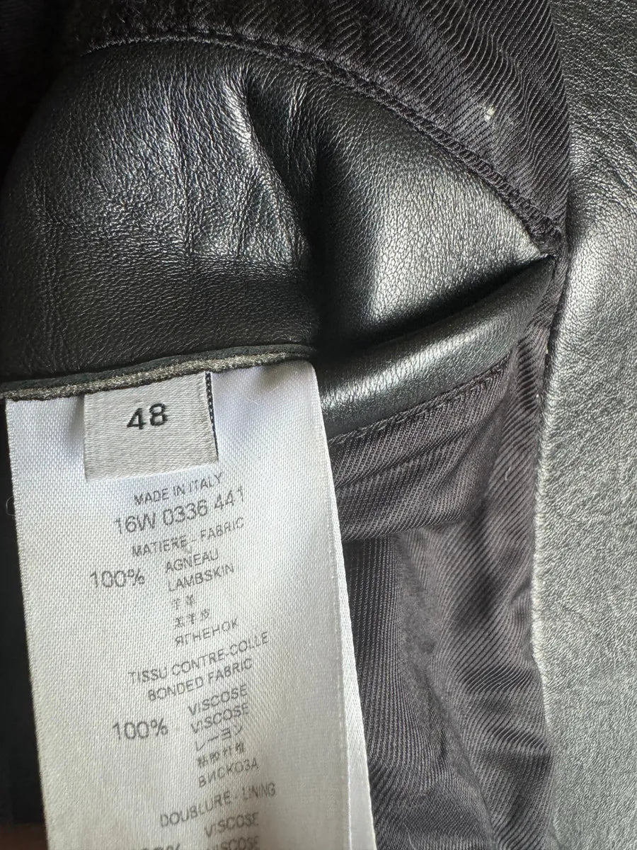 AW2016 Givenchy Moto Star Asymmetrical Biker Leather Jacket by Riccardo Tisci PjhbPGp 11