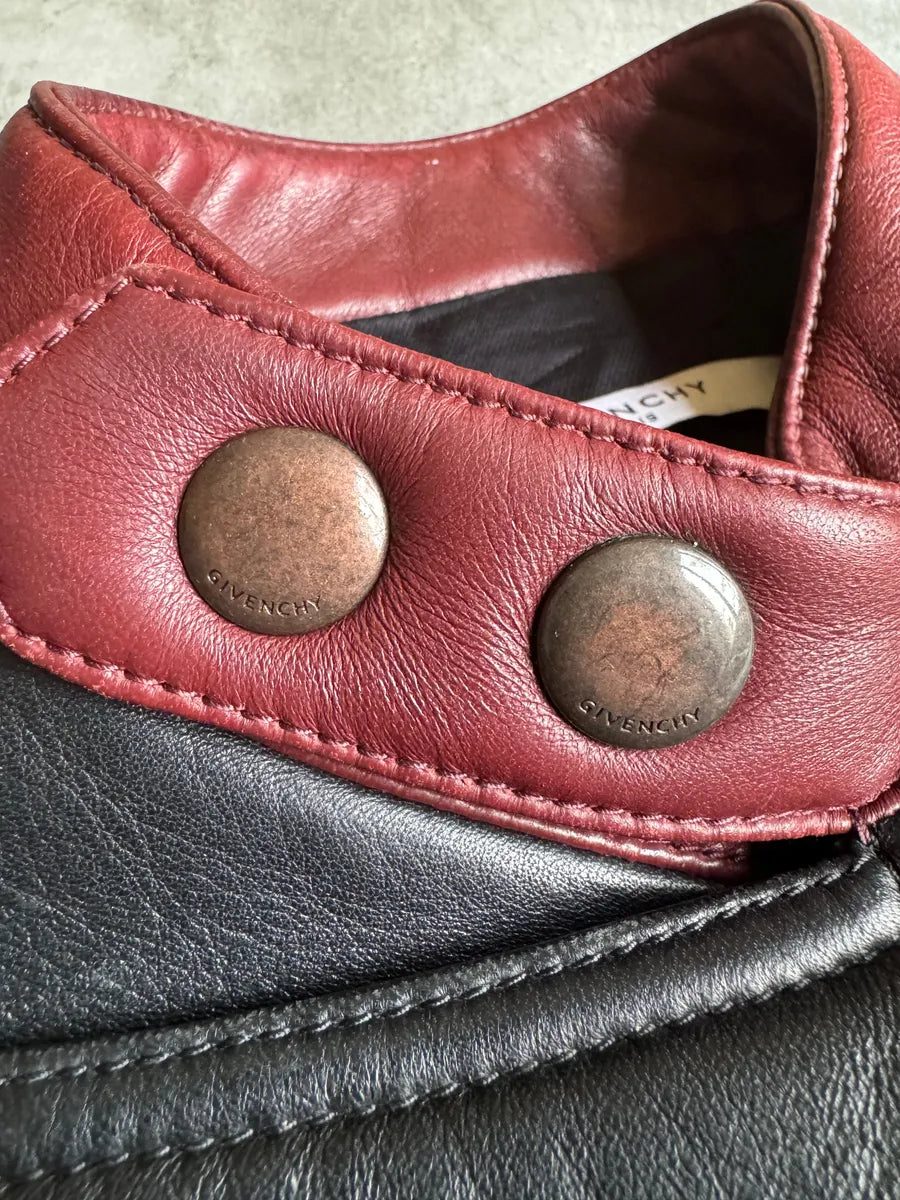 AW2016 Givenchy Moto Star Asymmetrical Biker Leather Jacket by Riccardo Tisci PjhbPGp 12