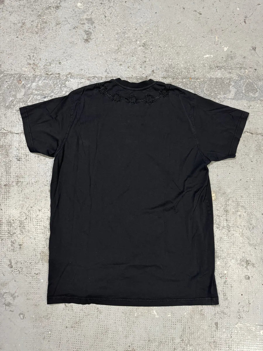 AW2016 Givenchy Thorns Crown Black Collar T-Shirt Dlkqmkm 2