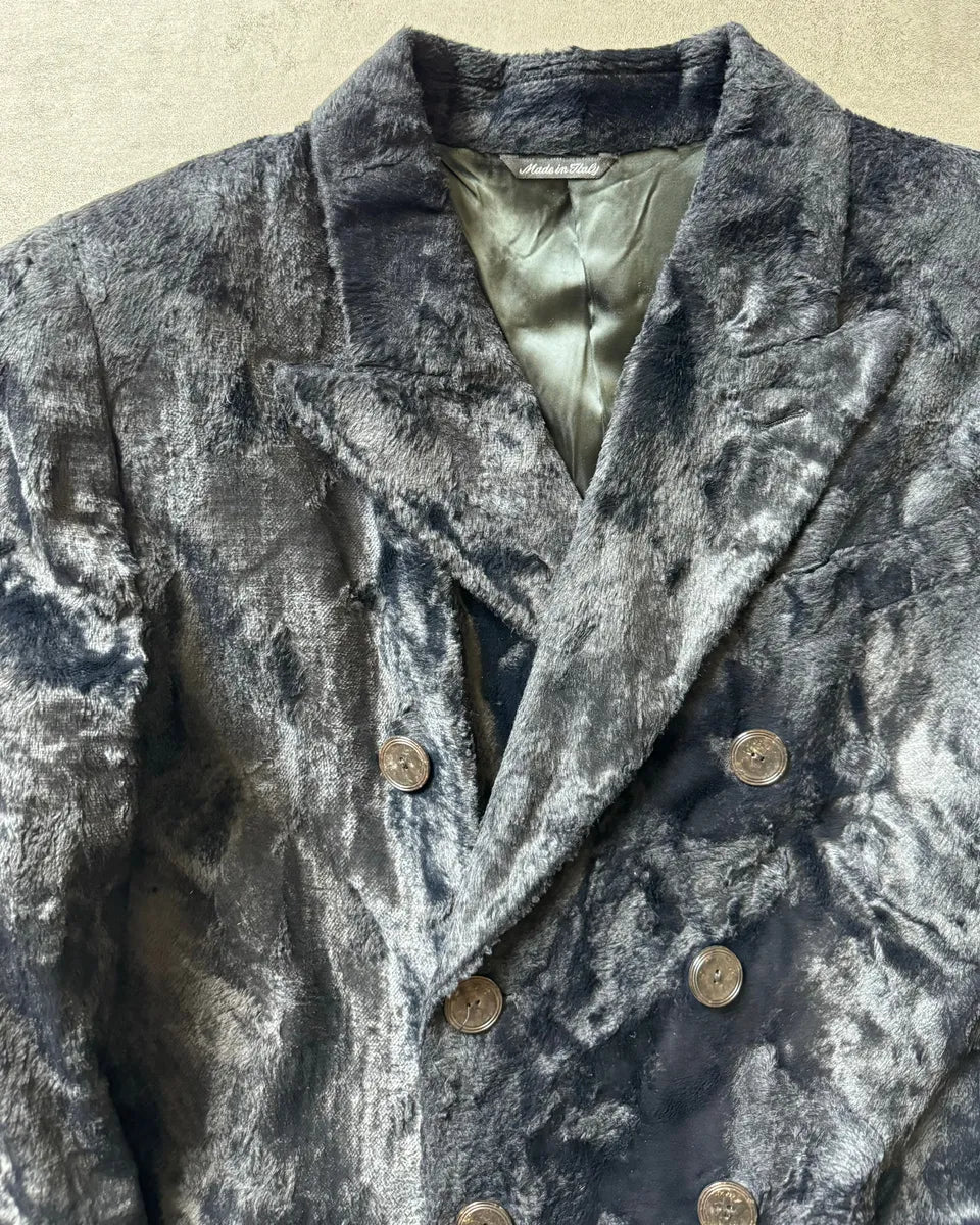 AW2016 Jean Paul Gaultier Exclusive Imperial Navy Trench Coat DKxfbXH 3