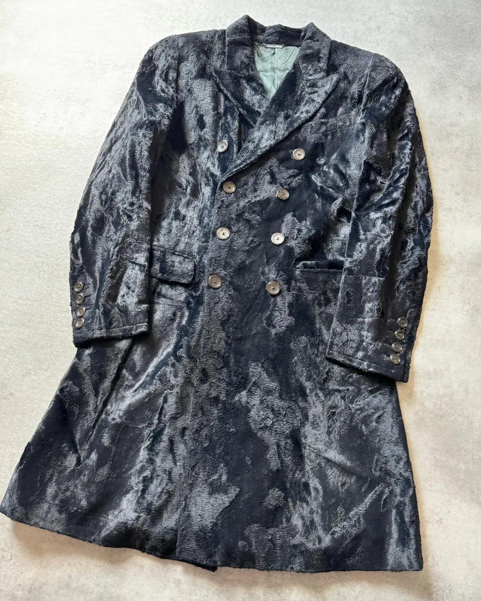 AW2016 Jean Paul Gaultier Exclusive Imperial Navy Trench Coat DKxfbXH 5