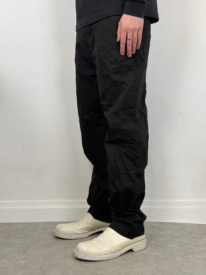 AW2016 Maison Margiela Black Classy Chino Pants xJHvcNp 2