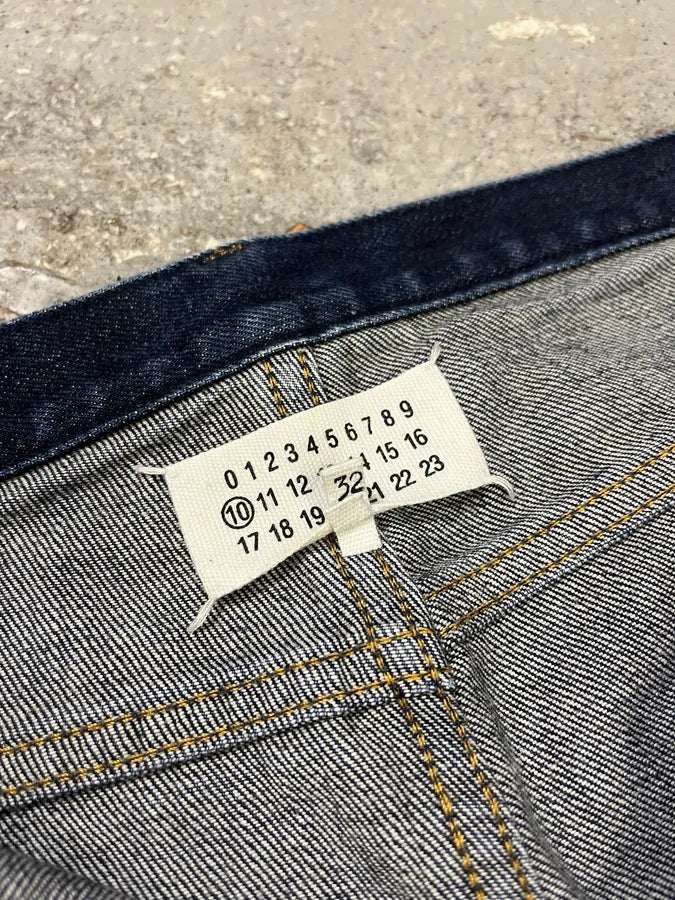 AW2016 Maison Margiela Brut Navy Denim Jeans HfyHqta 10