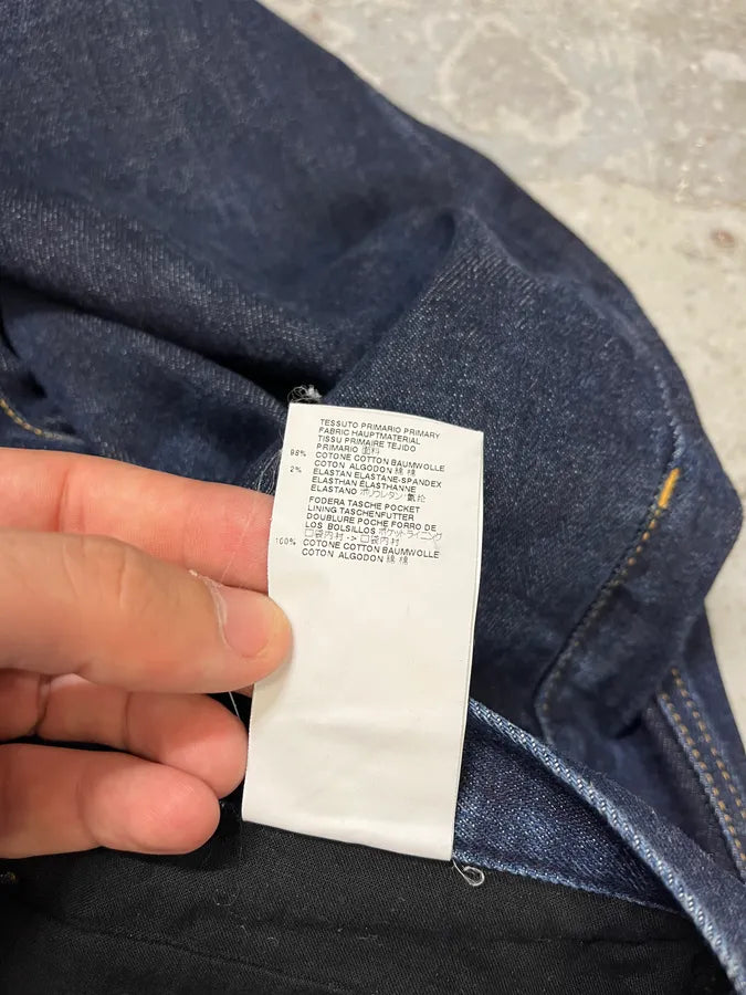 AW2016 Maison Margiela Brut Navy Denim Jeans HfyHqta 11