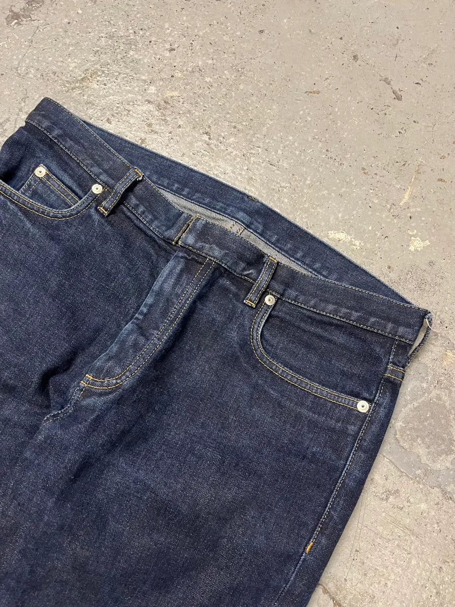 AW2016 Maison Margiela Brut Navy Denim Jeans HfyHqta 3