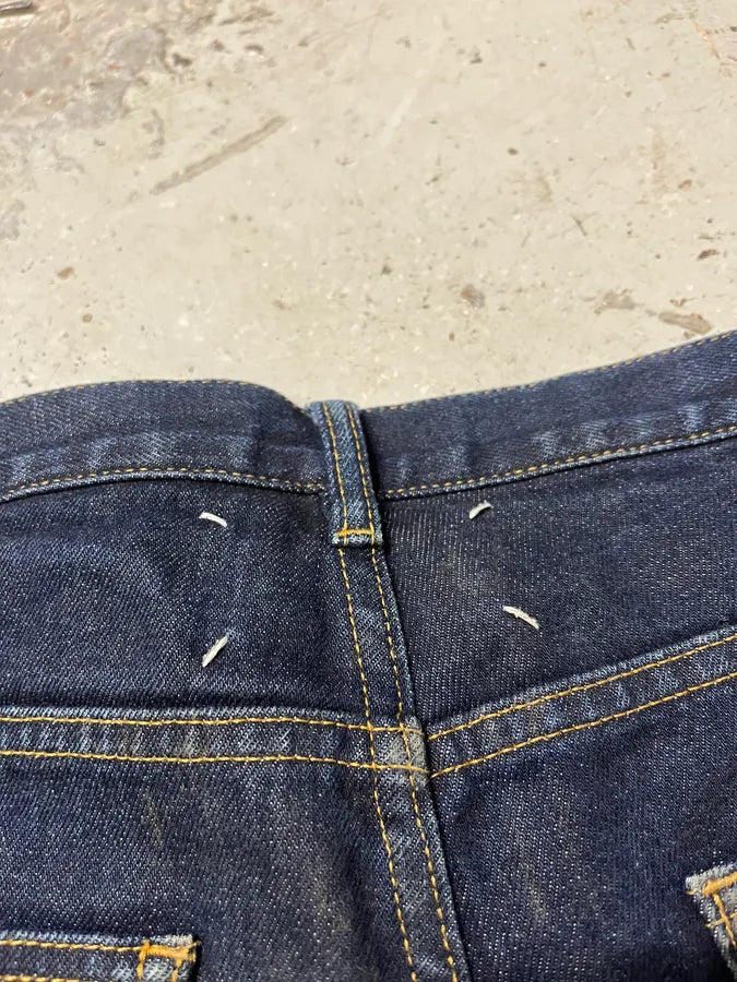 AW2016 Maison Margiela Brut Navy Denim Jeans HfyHqta 7