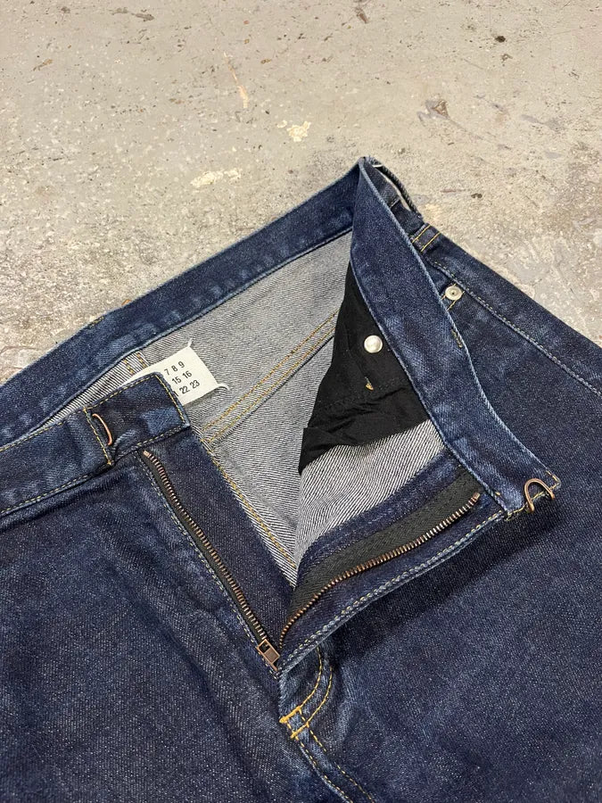 AW2016 Maison Margiela Brut Navy Denim Jeans HfyHqta 8