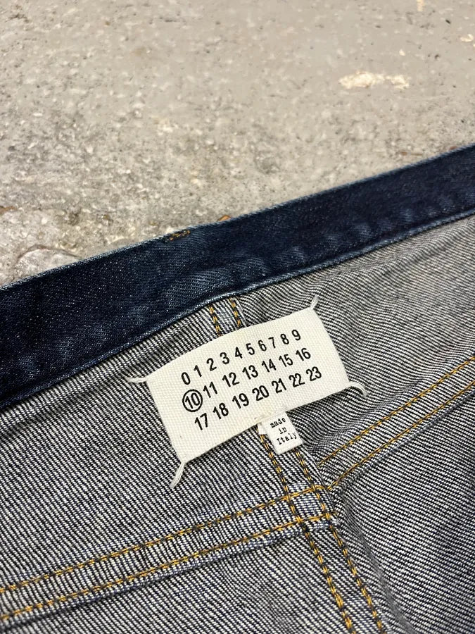 AW2016 Maison Margiela Brut Navy Denim Jeans HfyHqta 9