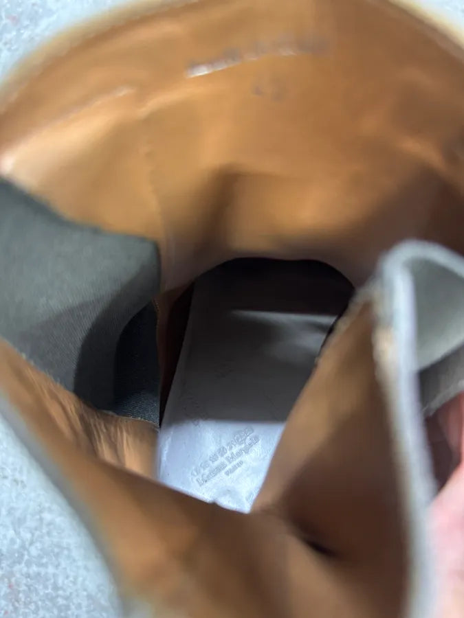 AW2016 Maison Margiela Grey Suede Boots kAyhviM 7