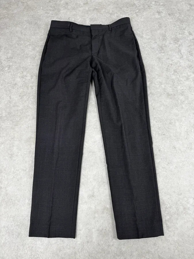 AW2016 Maison Margiela Grey Wool Classy Blazer & Pants Set LKFKrSq 6