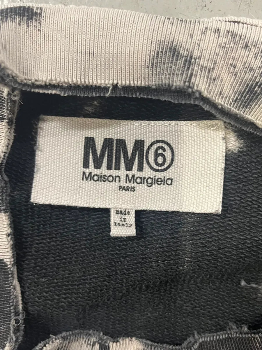 AW2016 Maison Margiela MM6 Grey & White Sweater RkJOEzL 7