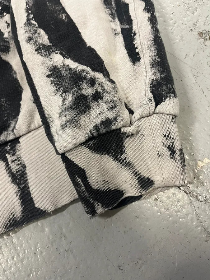 AW2016 Maison Margiela MM6 Grey & White Sweater RkJOEzL 5