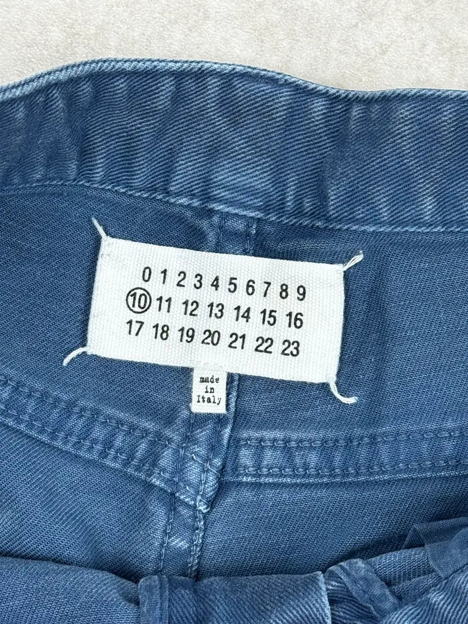AW2016 Maison Margiela Navy Cotton Pants hvgfeIs 9