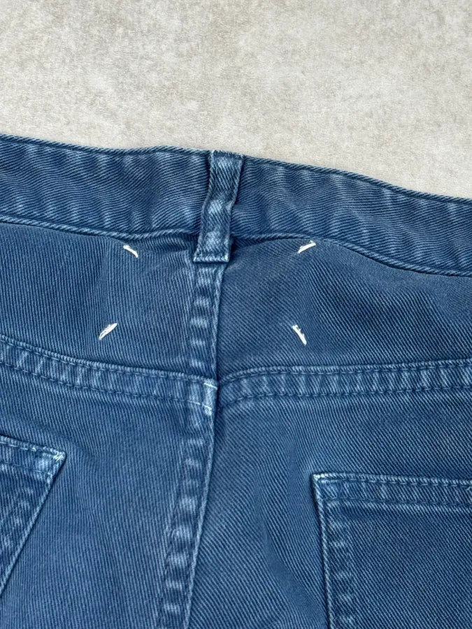AW2016 Maison Margiela Navy Cotton Pants hvgfeIs 7