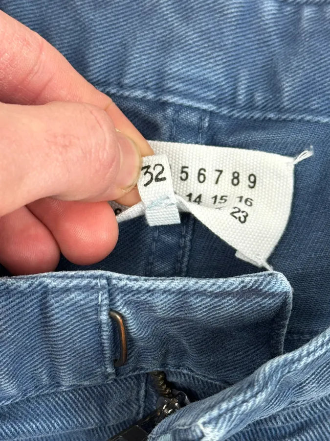 AW2016 Maison Margiela Navy Cotton Pants hvgfeIs 10