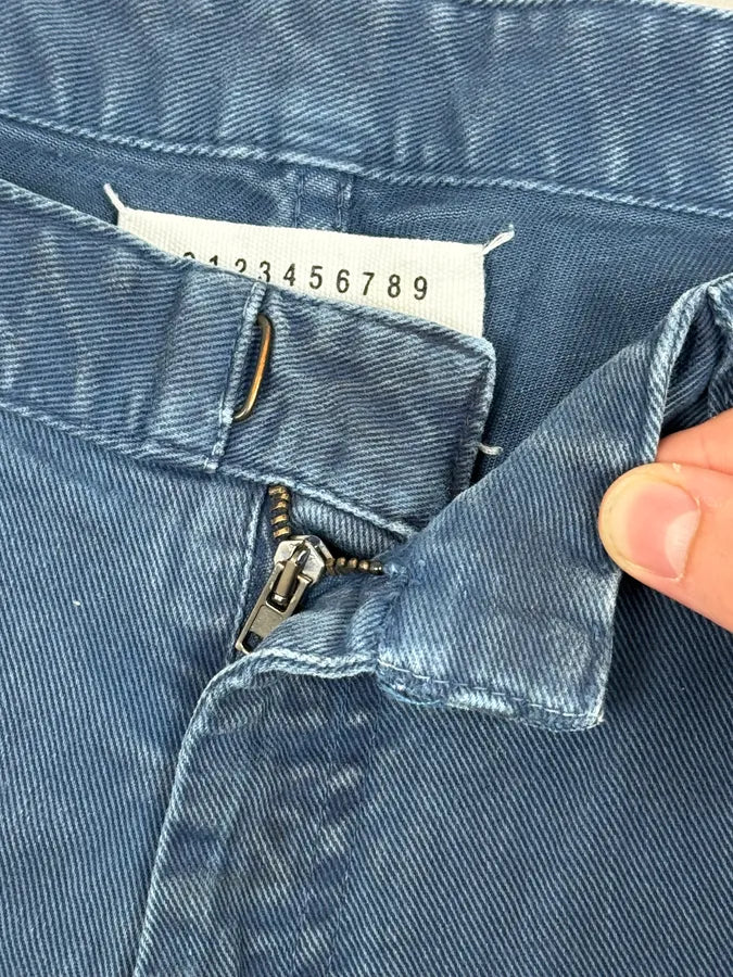 AW2016 Maison Margiela Navy Cotton Pants hvgfeIs 8