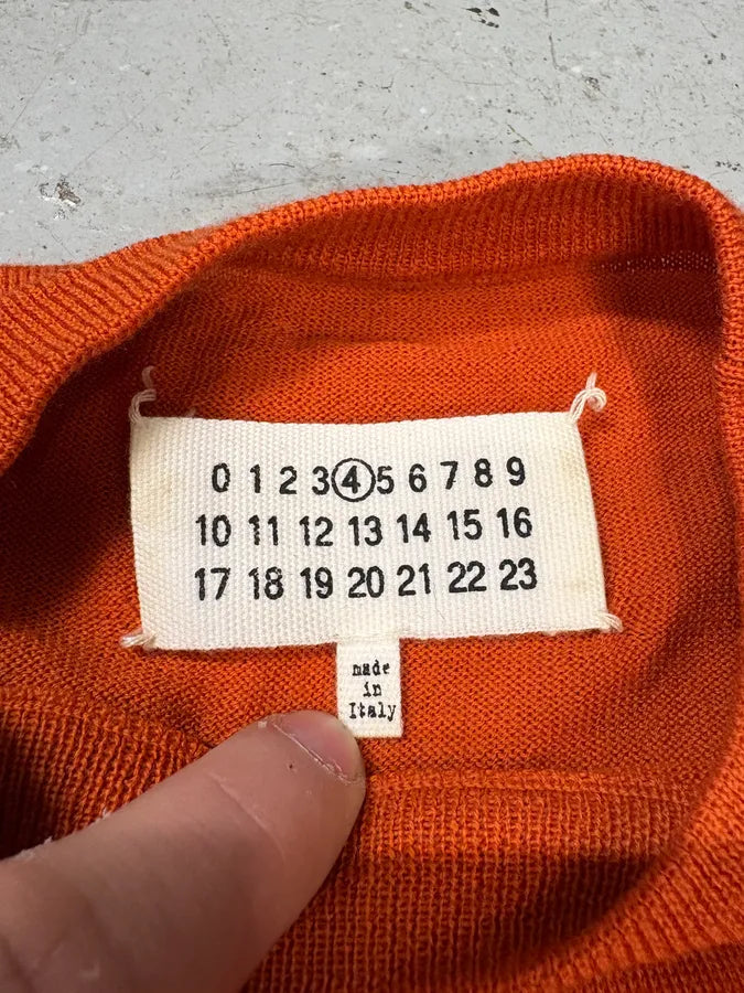AW2016 Maison Margiela Orange Vitality Sweater (S) ydsqBSn 7