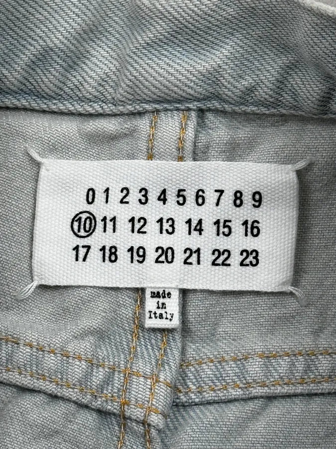 AW2016 Maison Margiela White Painted Slim Jeans czdrmpR 9