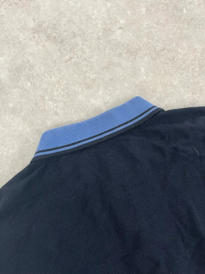 AW2016 Prada Black & Blue Linea Rossa Polo Shirt Dexngsr 7