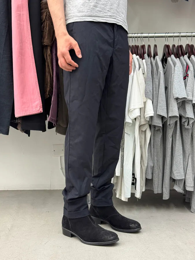 AW2016 Prada Elegant Navy Pants hqKDhAa 1