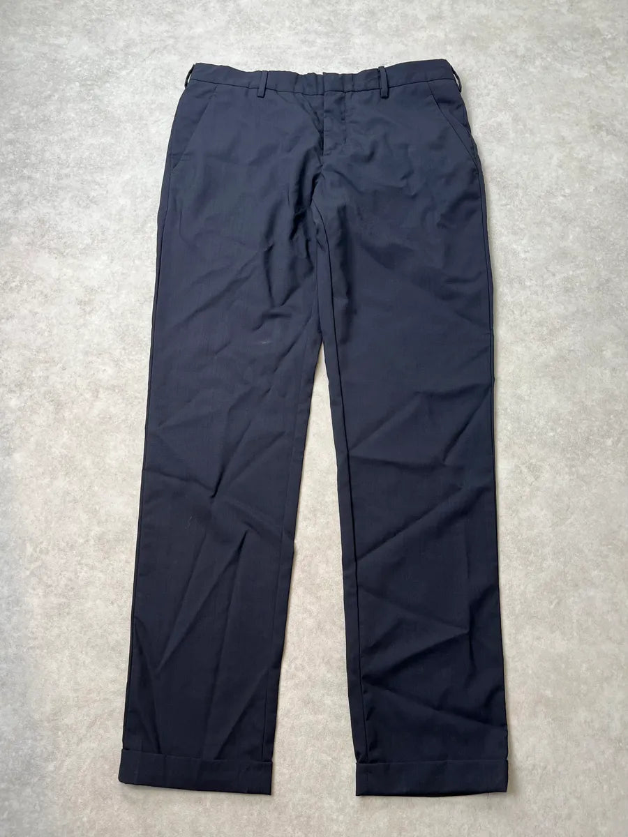 AW2016 Prada Elegant Navy Pants hqKDhAa 3