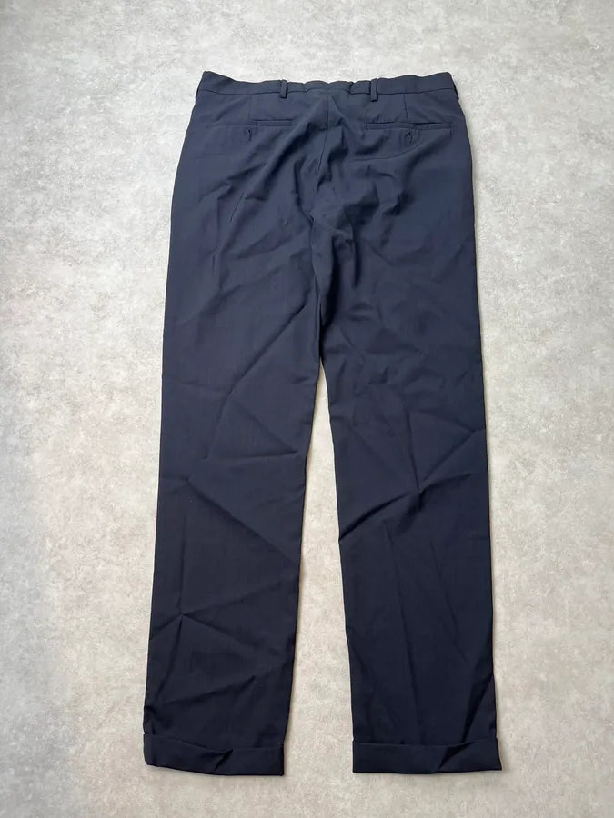 AW2016 Prada Elegant Navy Pants hqKDhAa 6