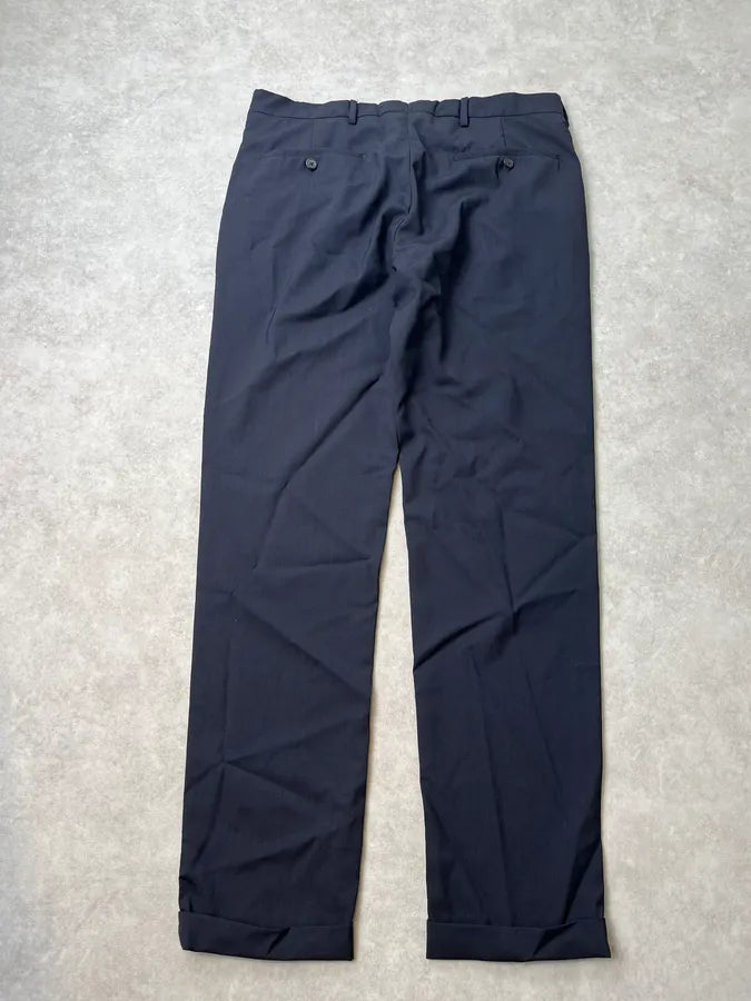 AW2016 Prada Elegant Navy Pants hqKDhAa 7