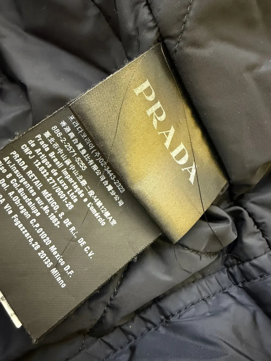 AW2016 Prada Navy Lined Hooded Sport Jacket vodLPCs 14