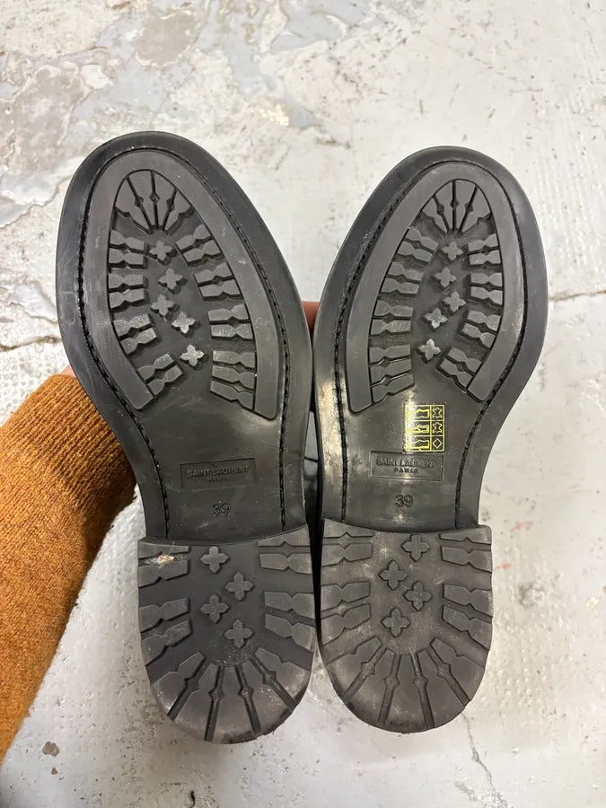 AW2016 Saint Laurent Black Classy Leather Boots oRwJJEz 6