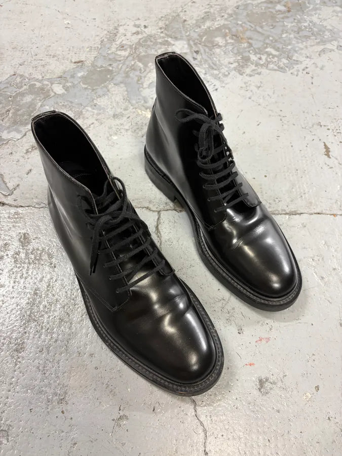 AW2016 Saint Laurent Black Classy Leather Boots oRwJJEz 3